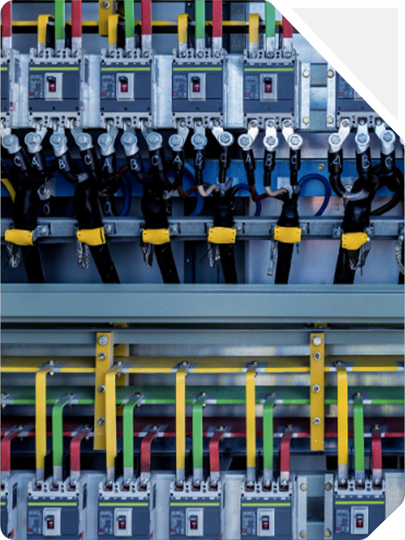 Primer plano de la central eléctrica en Coahuila